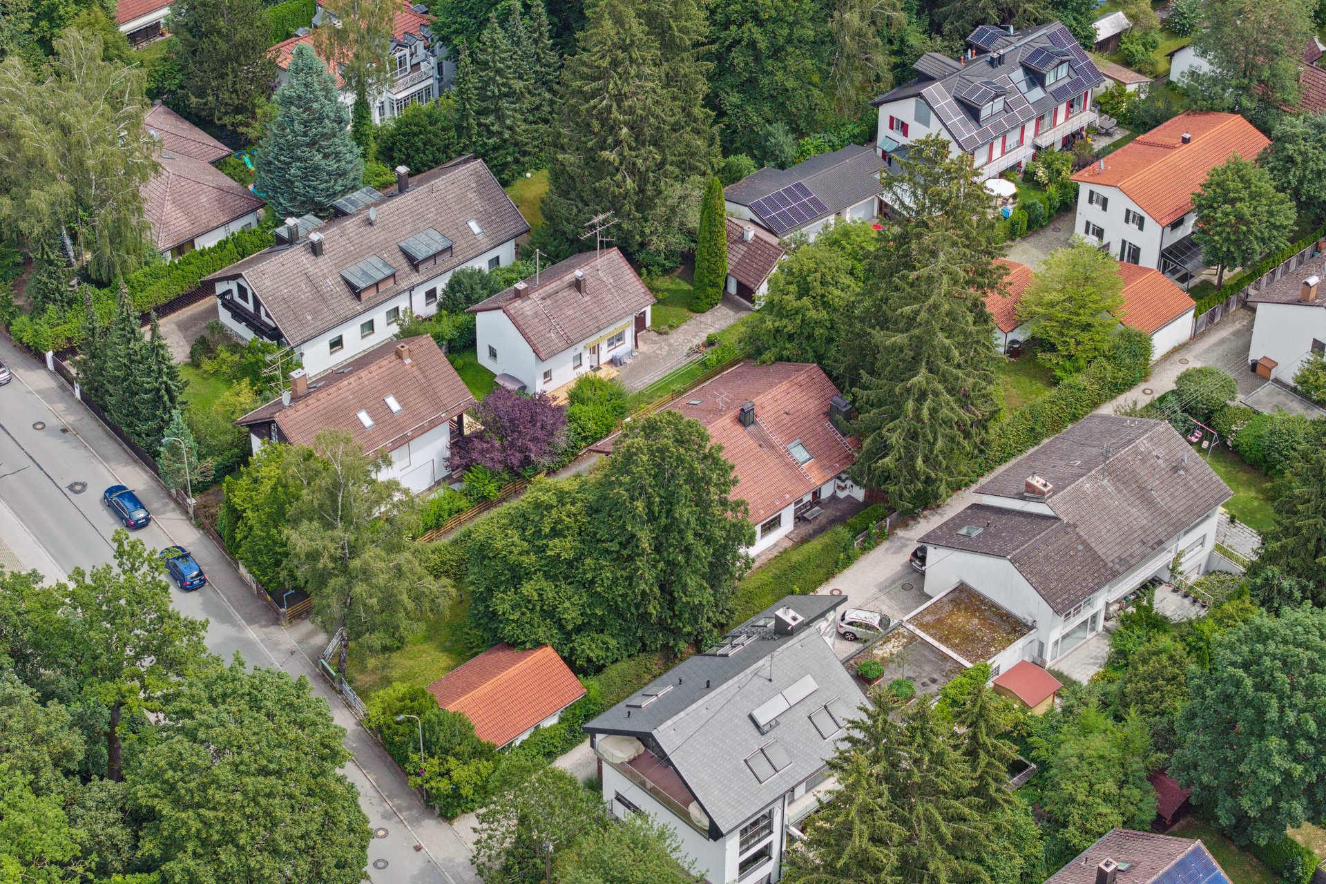 Luftaufnahme Immobilien Vaterstetten – Immobilienmakler Eichler Immobilien